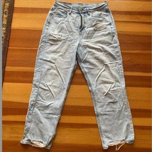 American Eagle highest rise 90s boyfriend jeans; size 8